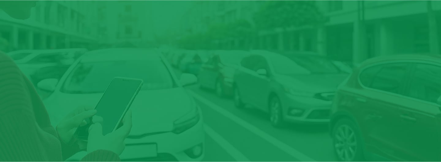 Urban parking background - Smart parking solutions